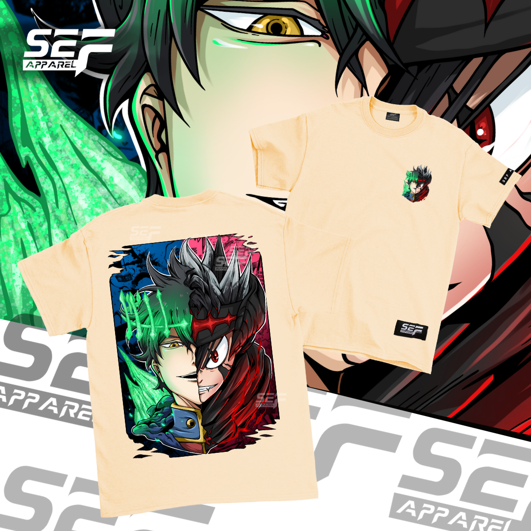 SEF Apparel Anime T-shirt Asta X Yuno