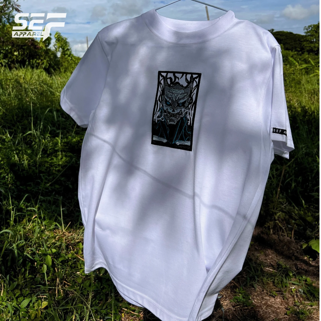 Embroidered and DTF Print Kaiju No. 8 T-shirt anime