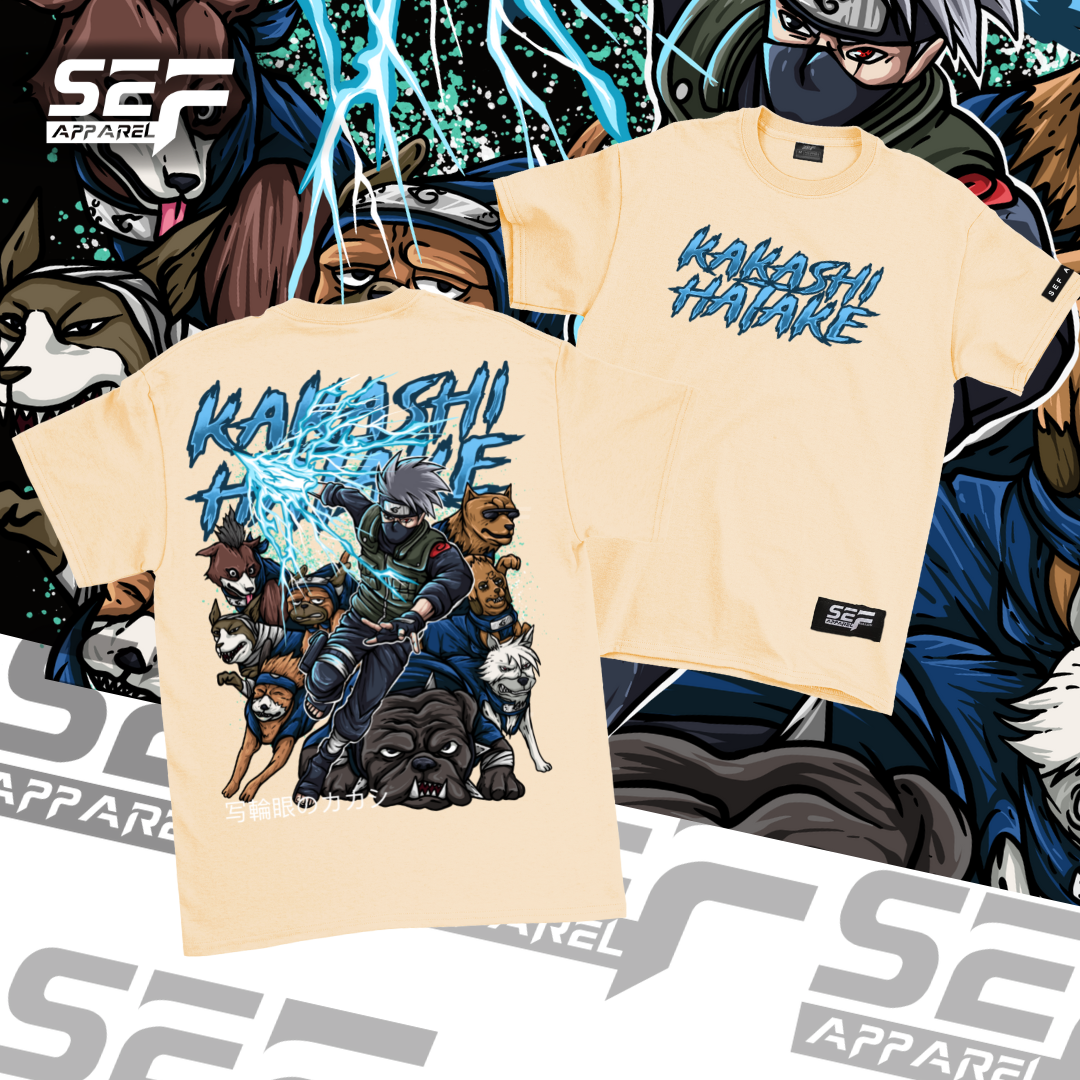 SEF Apparel Anime Kakashi Hatake T-shirt