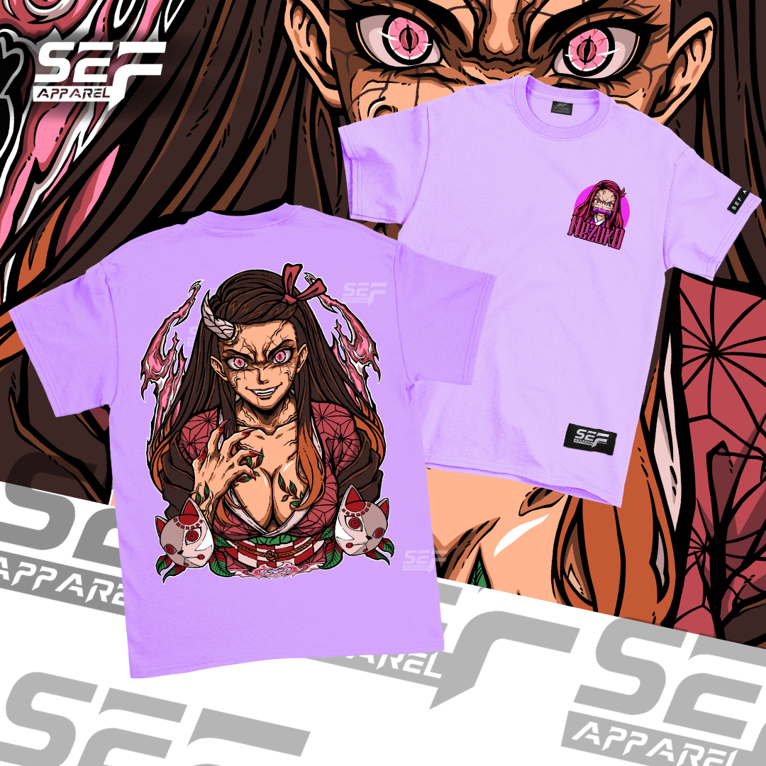 SEF Apparel Anime T-shirt Nezuko