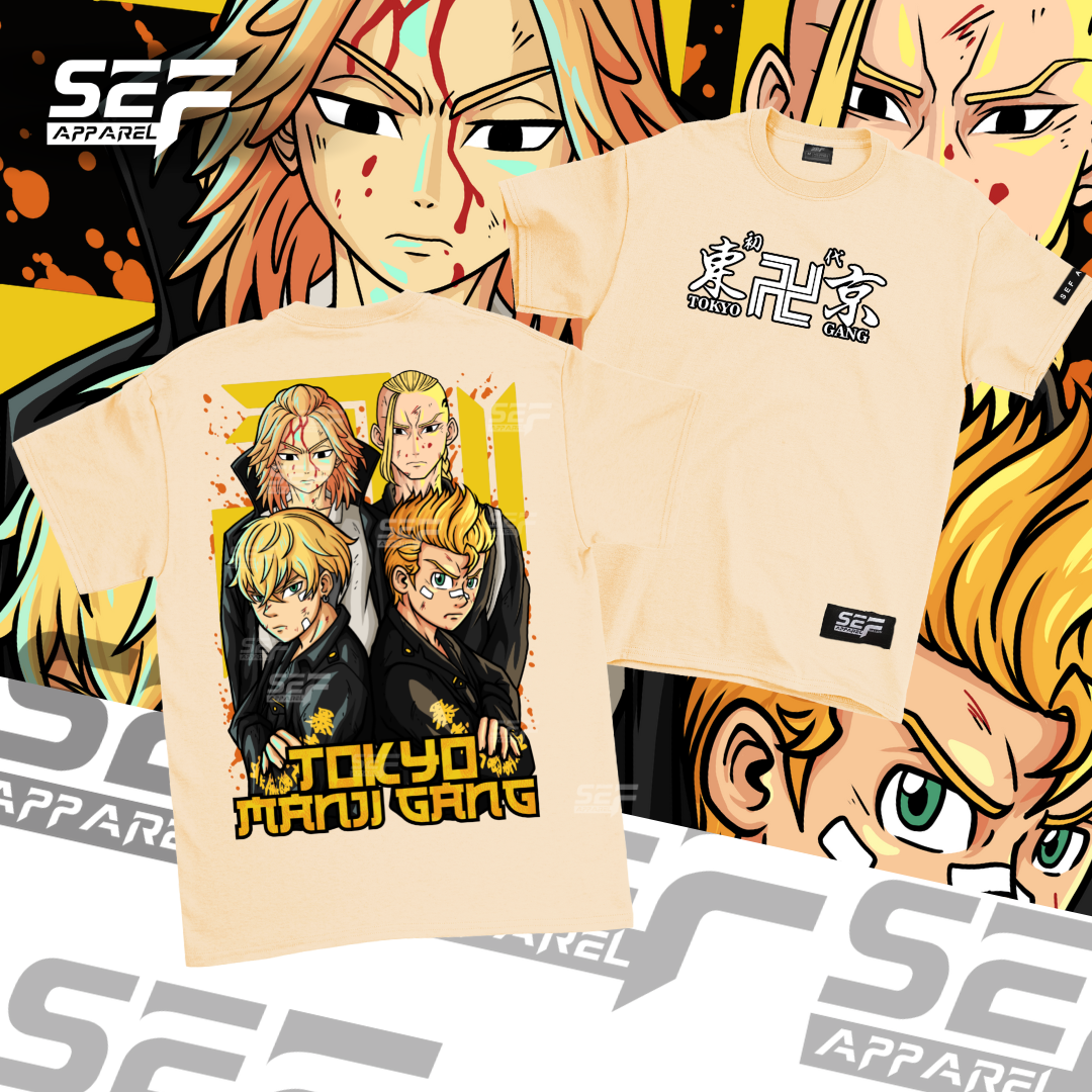 SEF Apparel Anime T-shirt Tokyo Ravengers