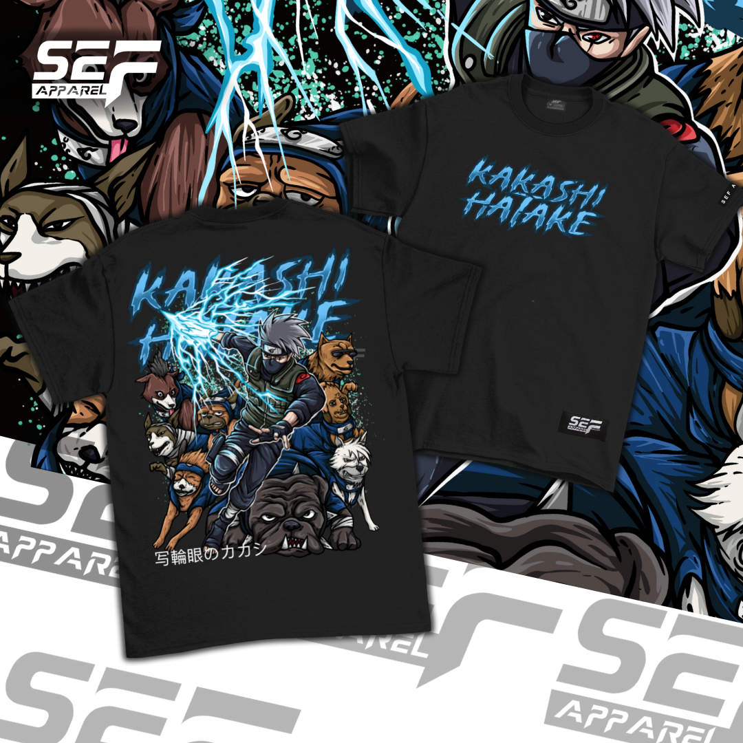 SEF Apparel Anime Kakashi Hatake T-shirt