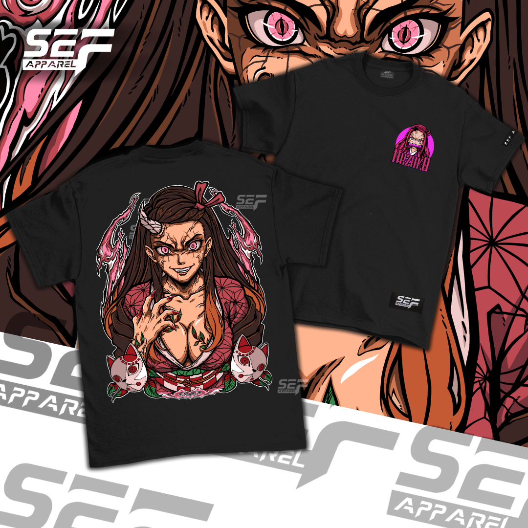 SEF Apparel Anime T-shirt Nezuko