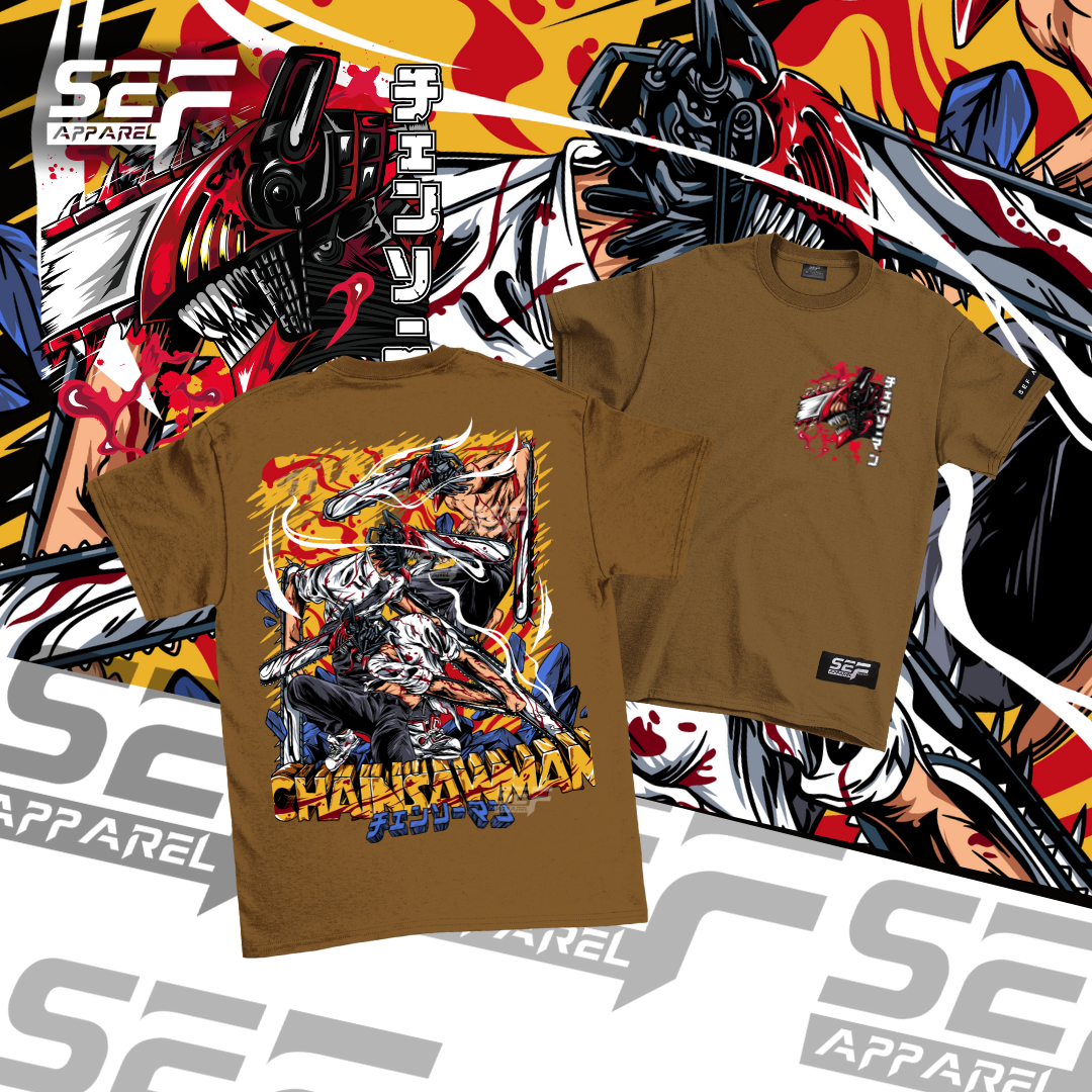 SEF Apparel Anime T-shirt Denji Chainsawman V2