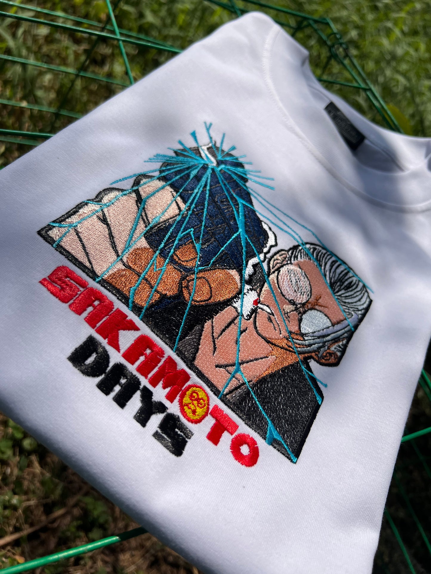Embroidered Sakamoto Days T-shirt