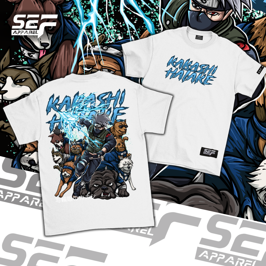 SEF Apparel Anime Kakashi Hatake T-shirt