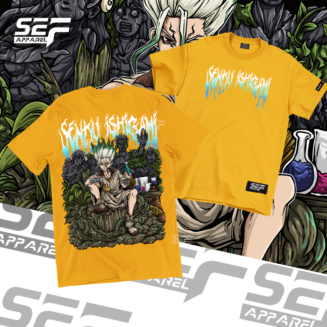 SEF Apparel Anime Inspired Dr. Stone Senku