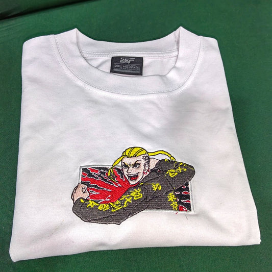Embroidered Draken OF Tokyo Ravengers T-shirt