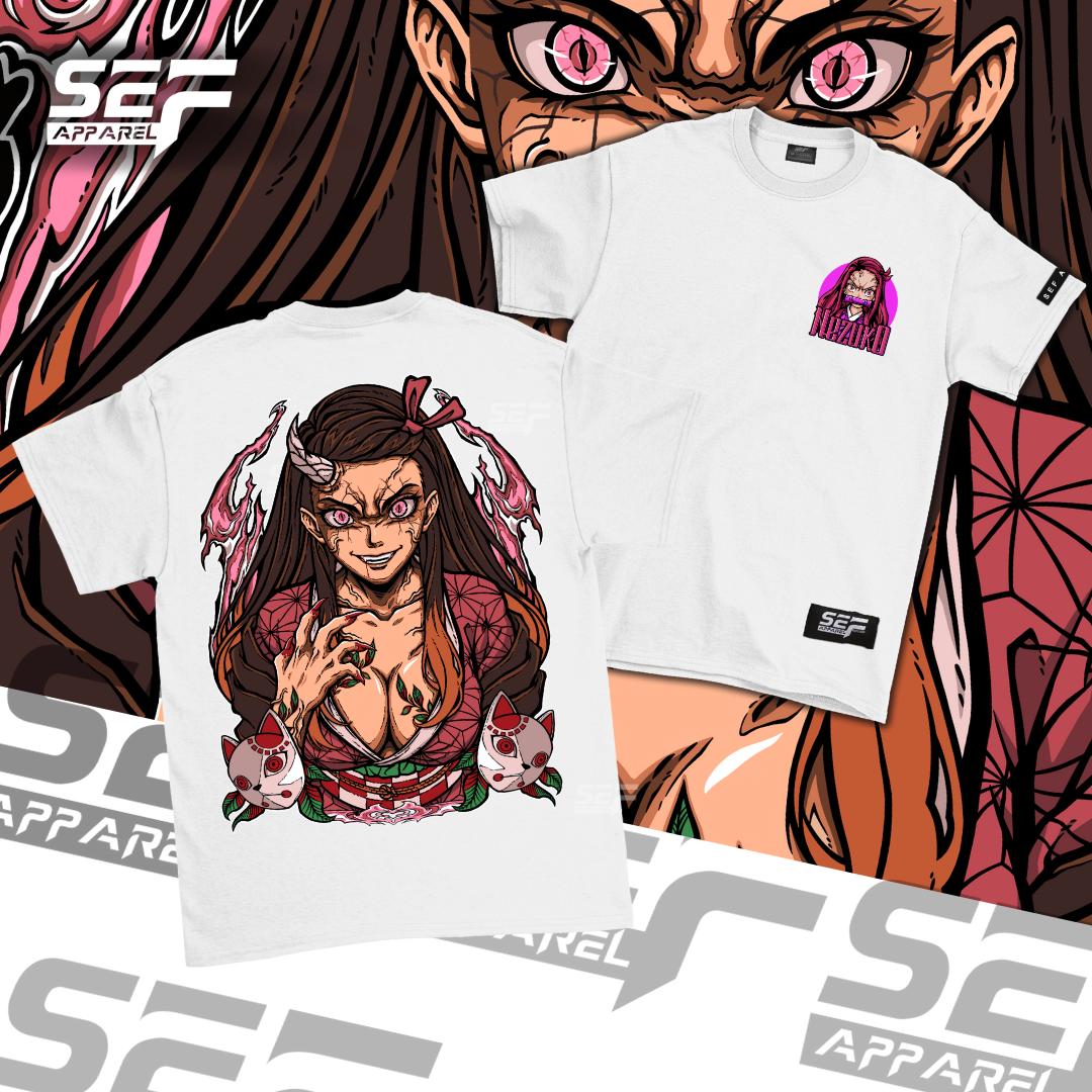 SEF Apparel Anime T-shirt Nezuko