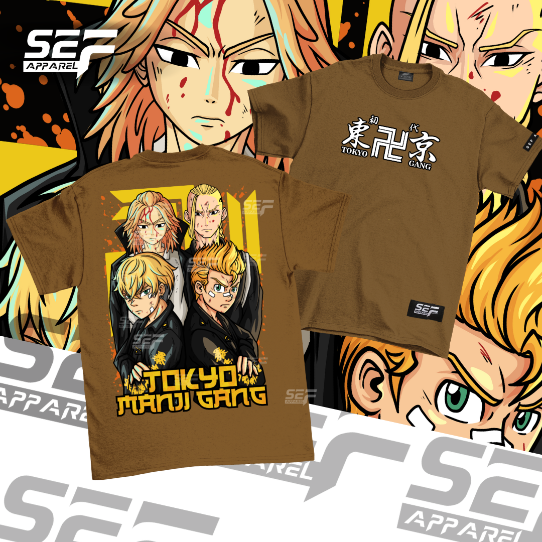 SEF Apparel Anime T-shirt Tokyo Ravengers