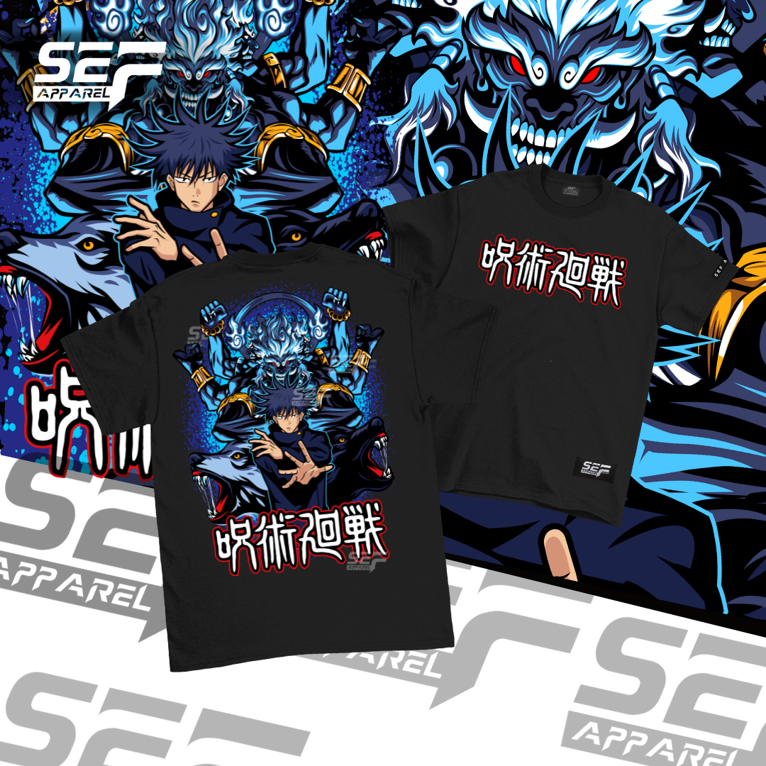 SEF Apparel Anime Megumi Jujutsu Kaisen
