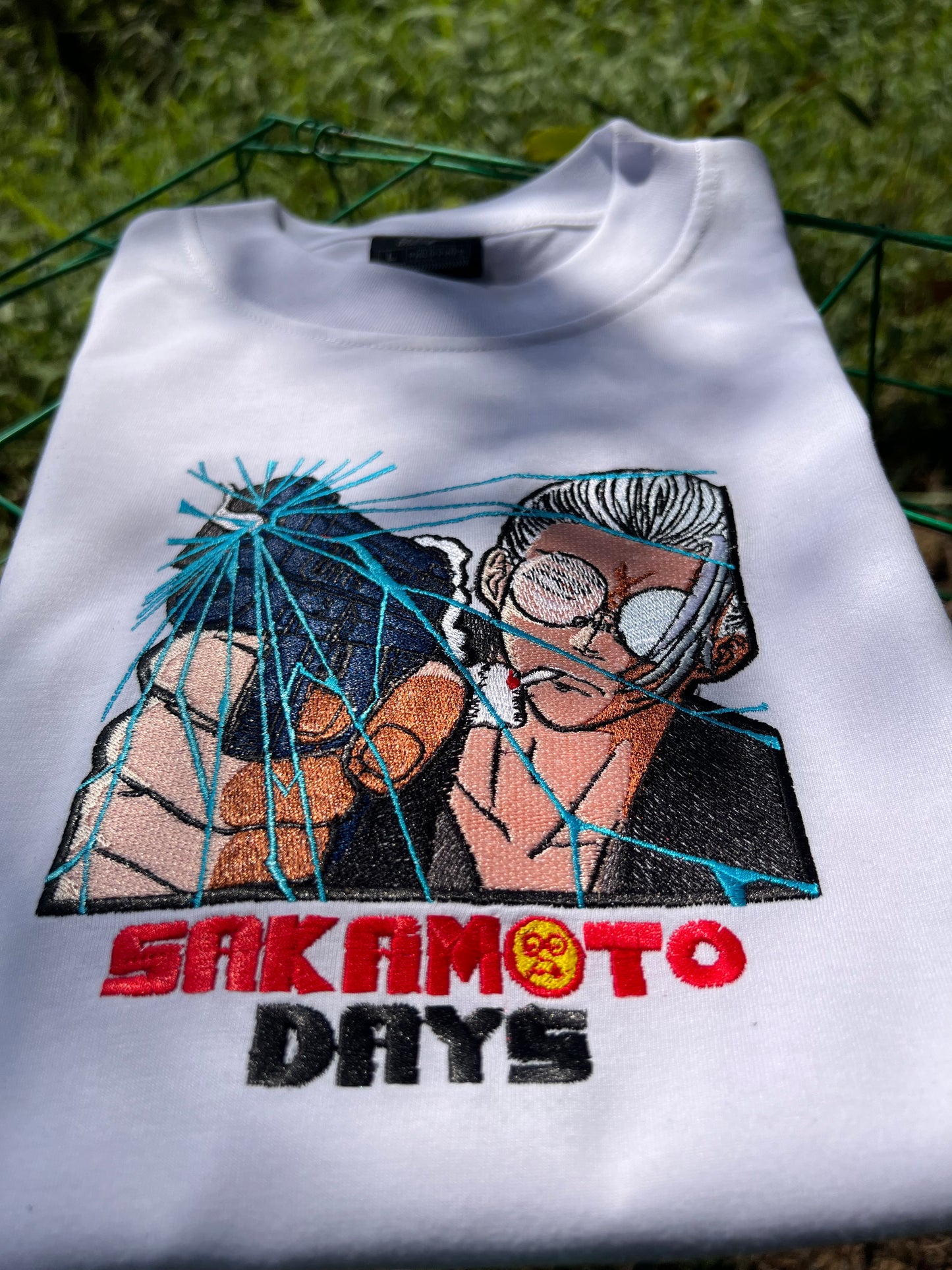 Embroidered Sakamoto Days T-shirt