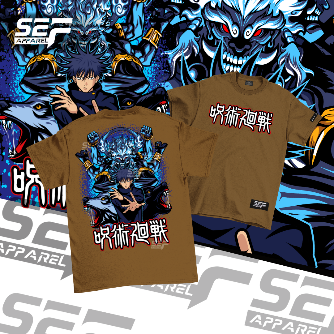 SEF Apparel Anime Megumi Jujutsu Kaisen