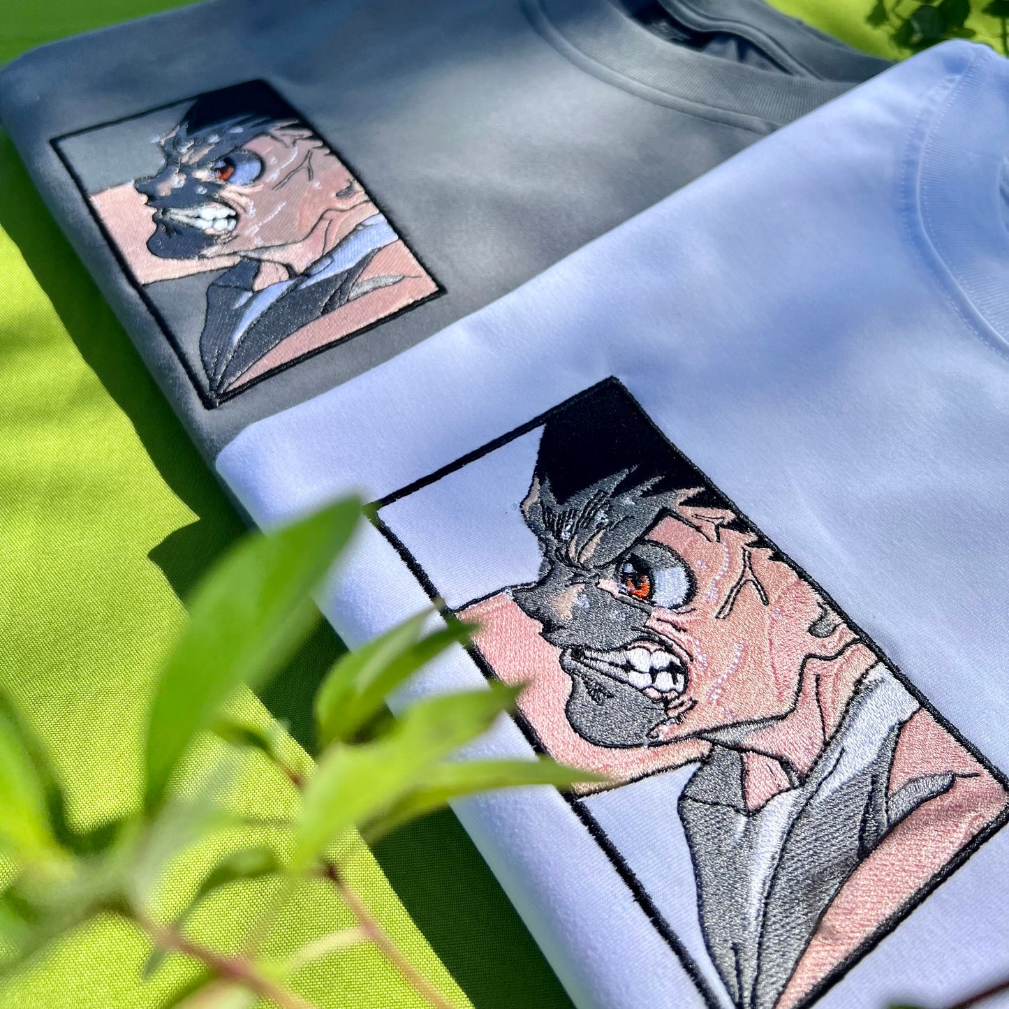 Embroidered and DTF Print Gon Freecs of Hunter X Hunter HXH T-shirt anime