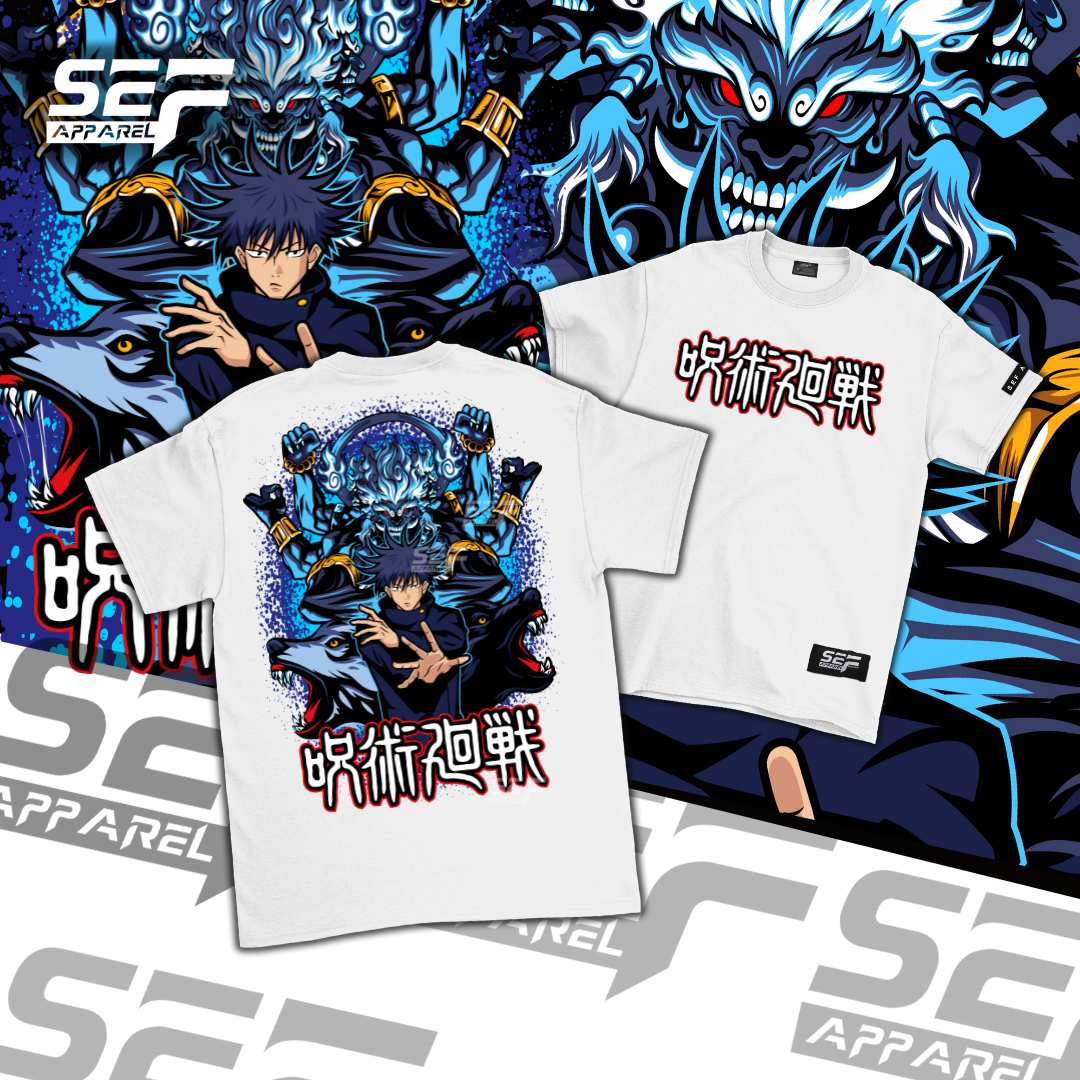 SEF Apparel Anime Megumi Jujutsu Kaisen