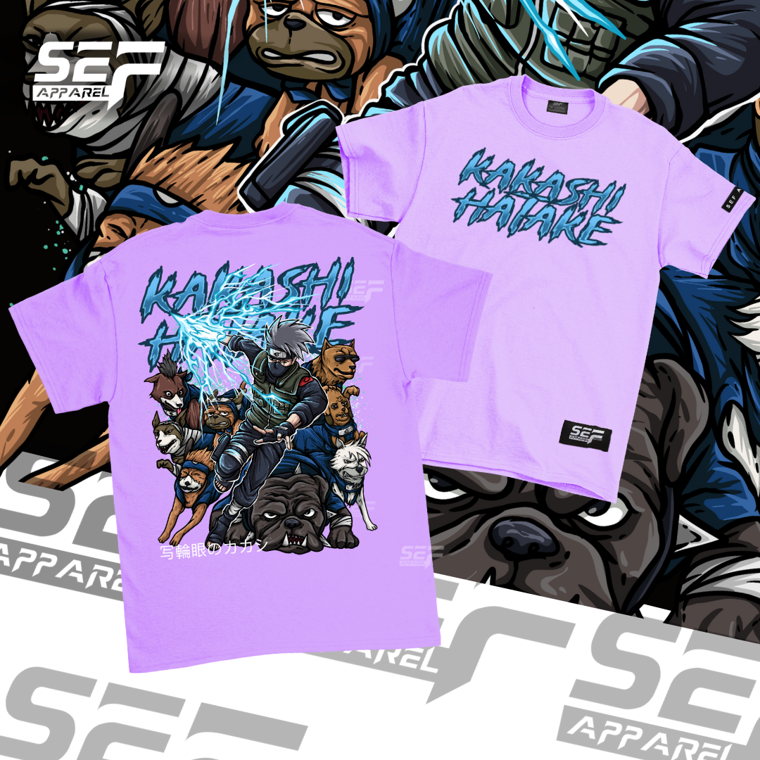 SEF Apparel Anime Kakashi Hatake T-shirt