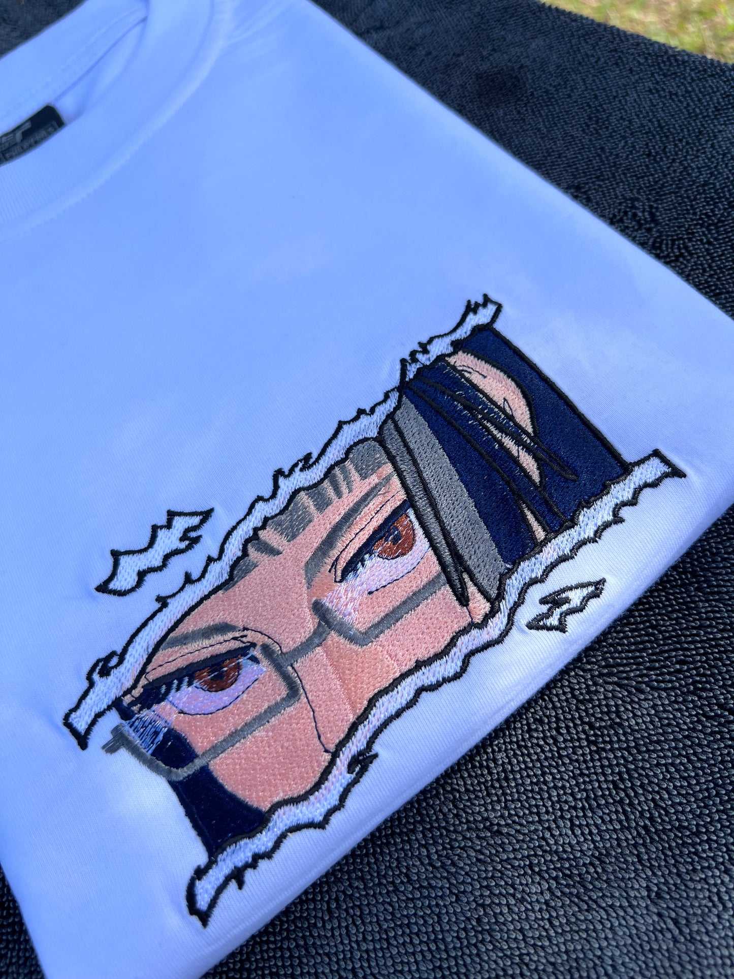 Embroidered and DTF Print Maki Zenin of Jujutsu Kaisen T-shirt anime