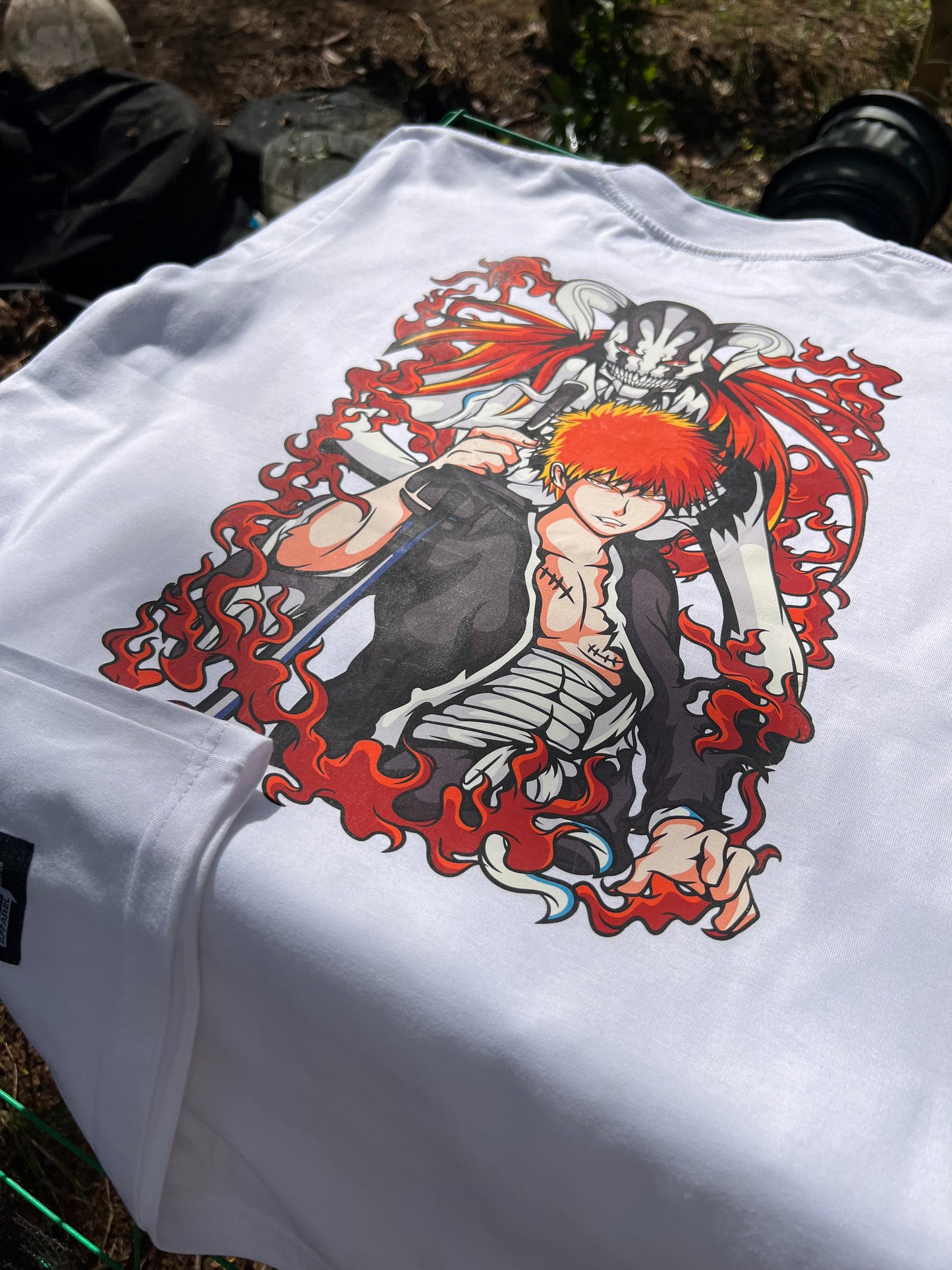Embroidered Vaste Lorde Ichigo Bleach T-shirt