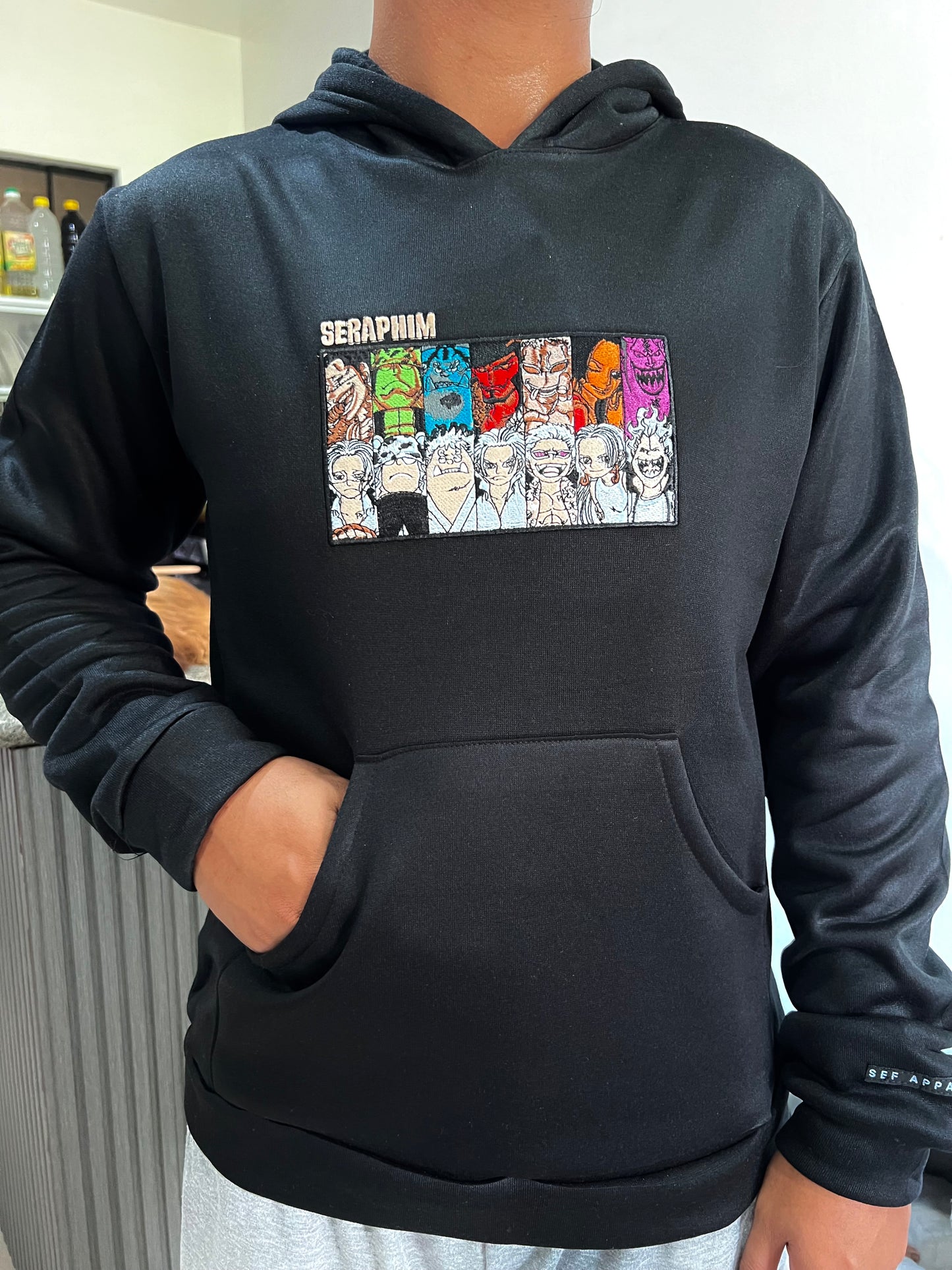 Embroidered Hoodie Seraphim