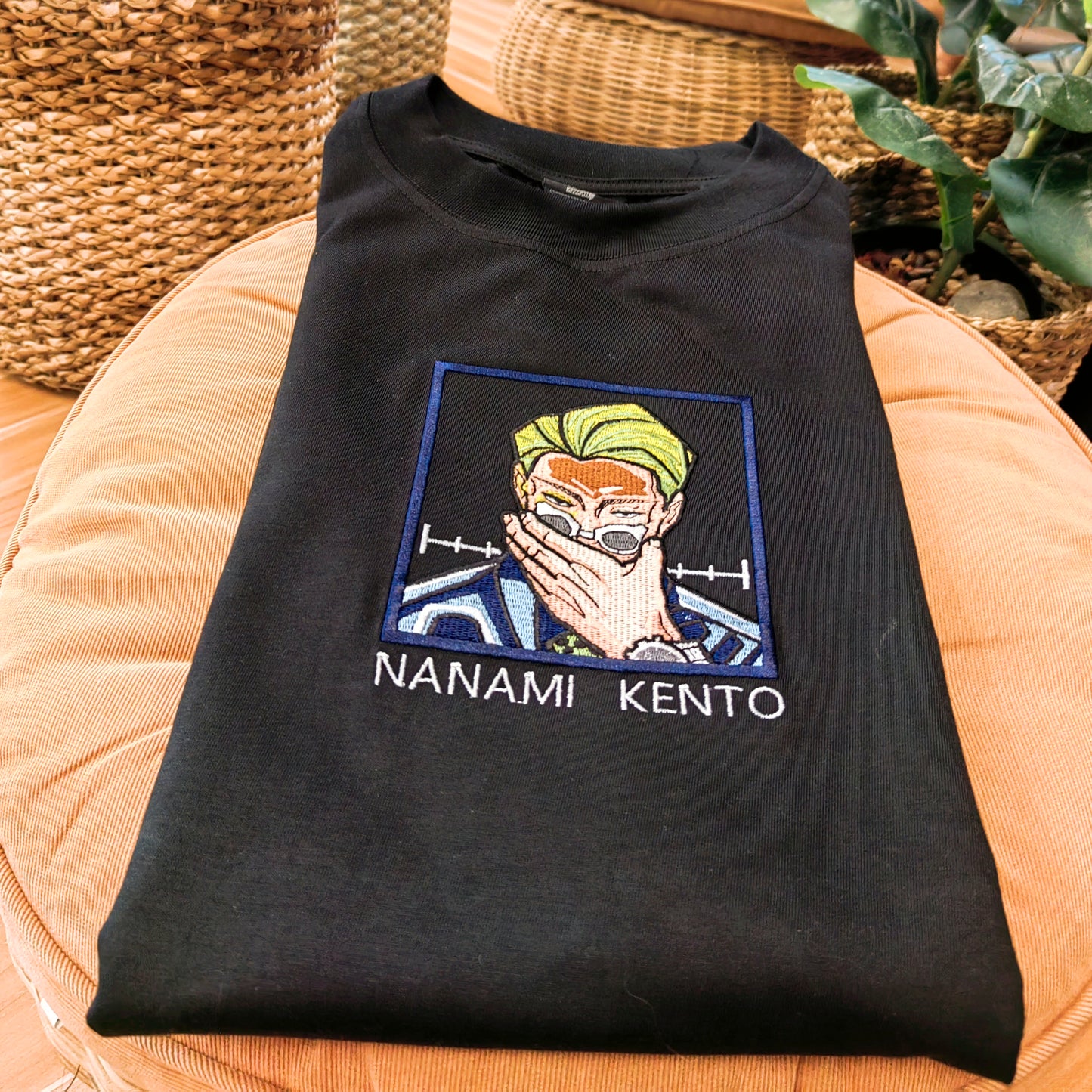 Embroidered Print Anime Nanami of Jujutsu Kaisen