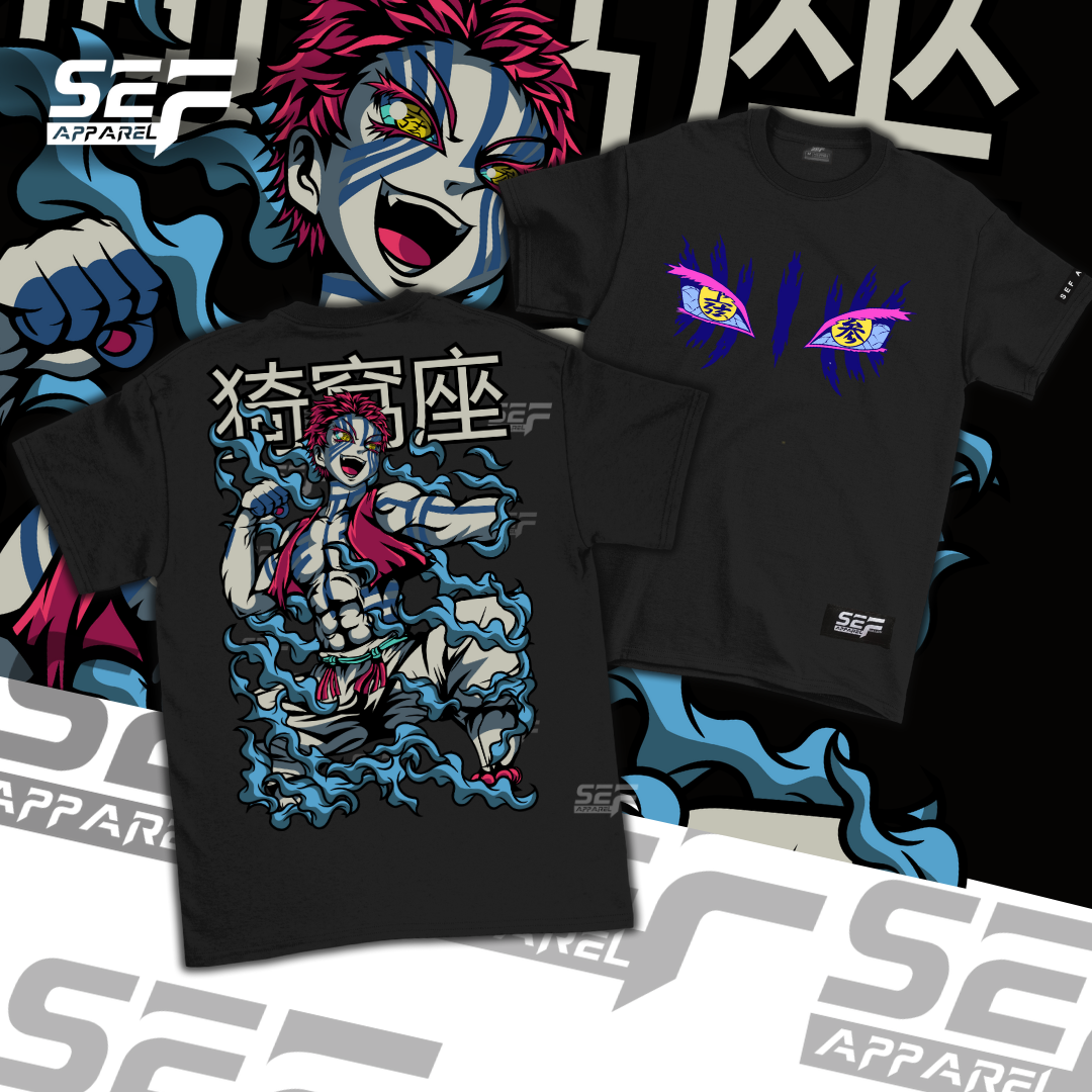 SEF Apparel Anime Demon Slayer Akaza Premium 2