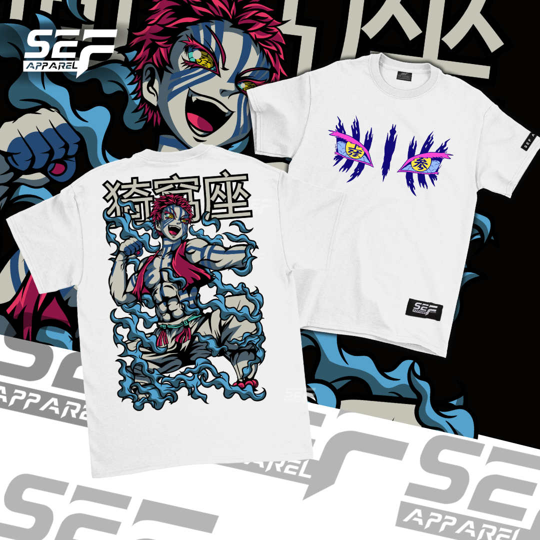 SEF Apparel Anime Demon Slayer Akaza Premium 2