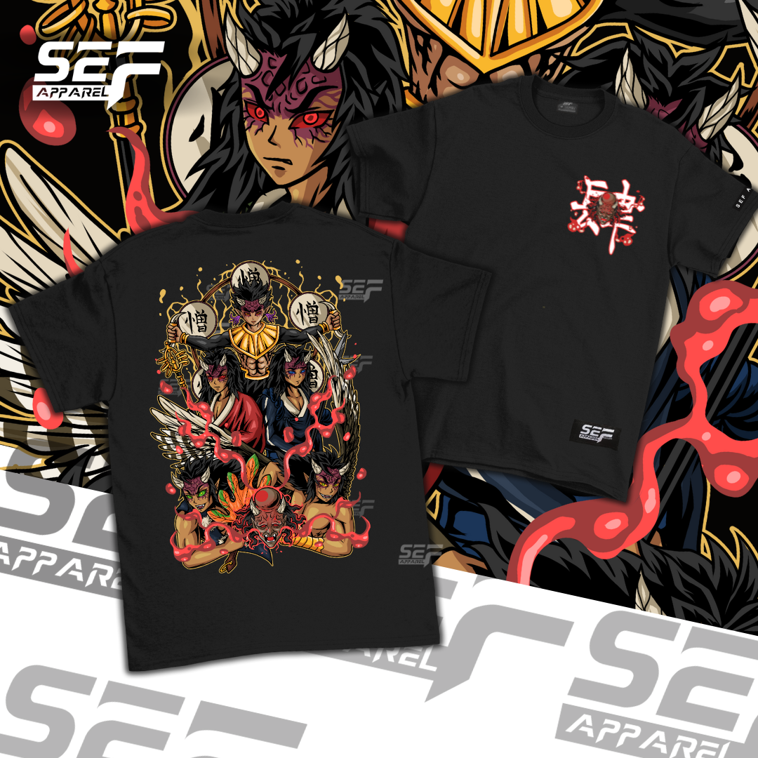 SEF Apparel Anime Upper moon rank 4 hantengu