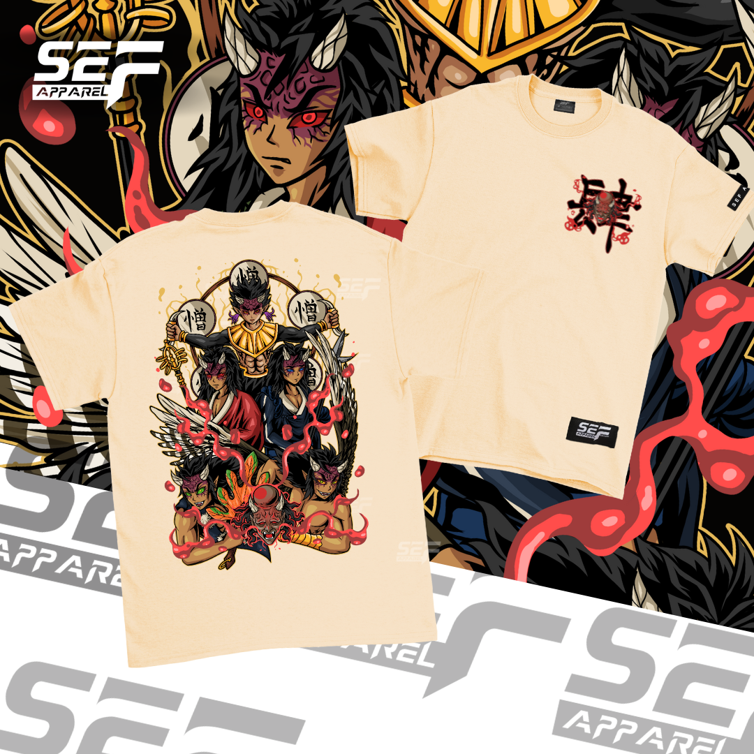 SEF Apparel Anime Upper moon rank 4 hantengu