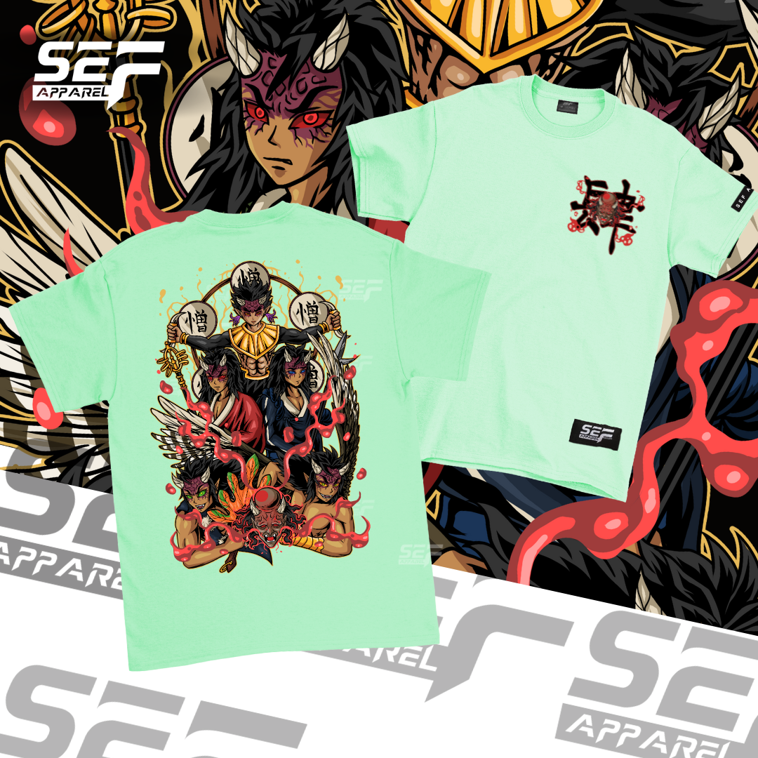SEF Apparel Anime Upper moon rank 4 hantengu