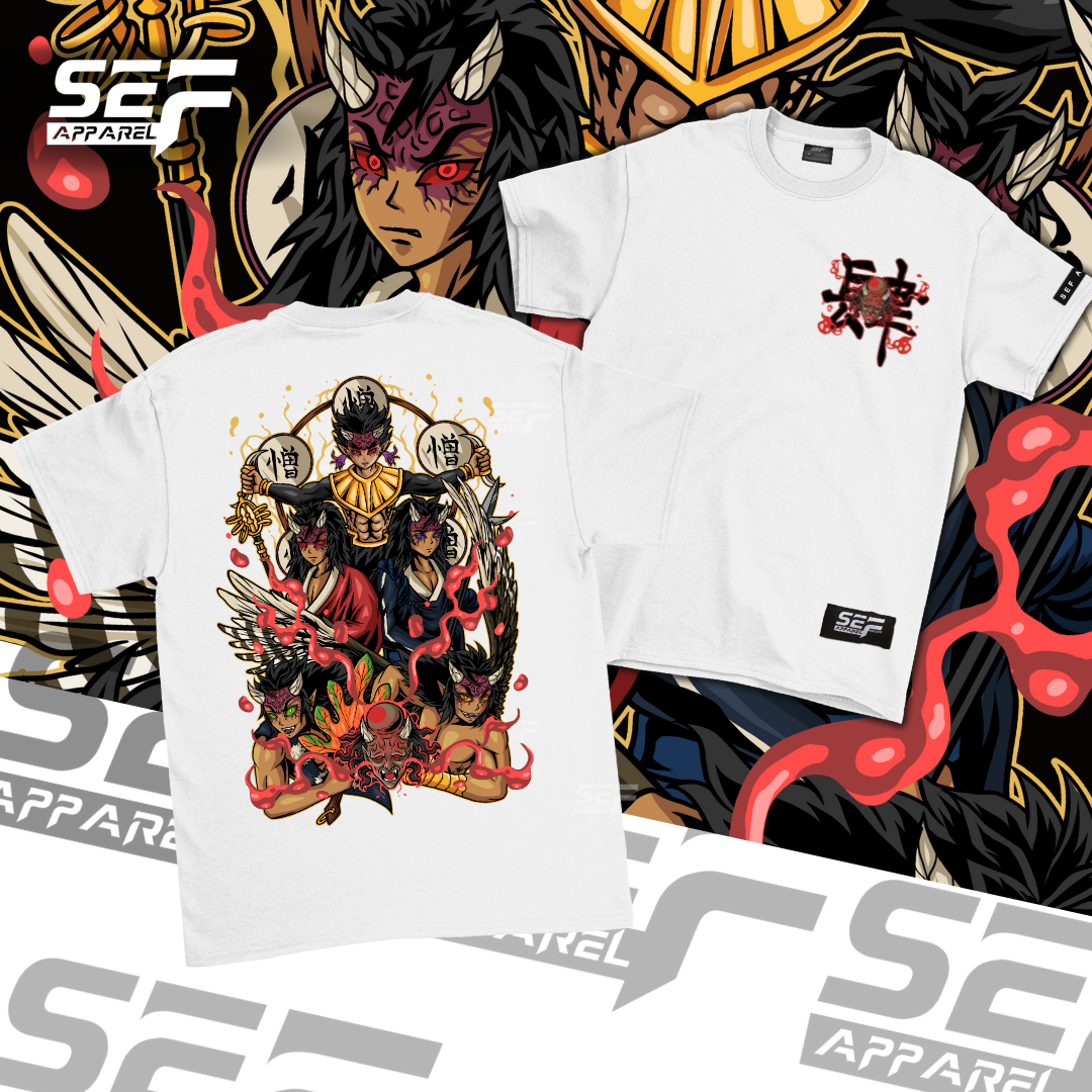 SEF Apparel Anime Upper moon rank 4 hantengu