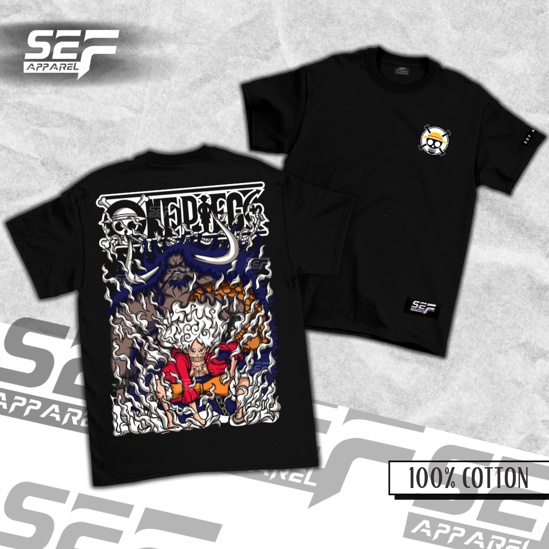 SEF Apparel Anime Luffy and Kaido