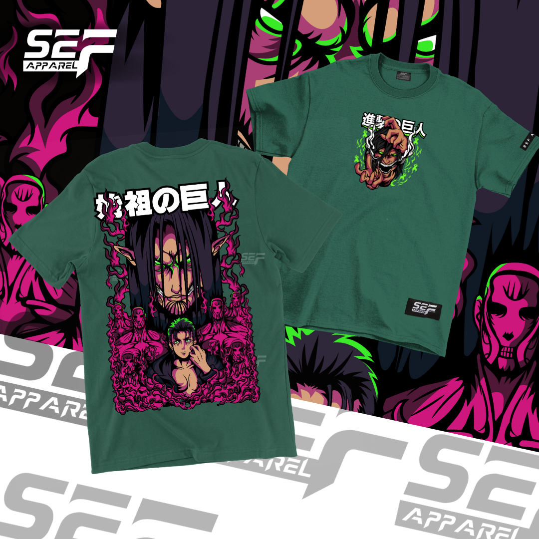 SEF Apparel Anime Attack on Titan Founding Titan Eren Jeager