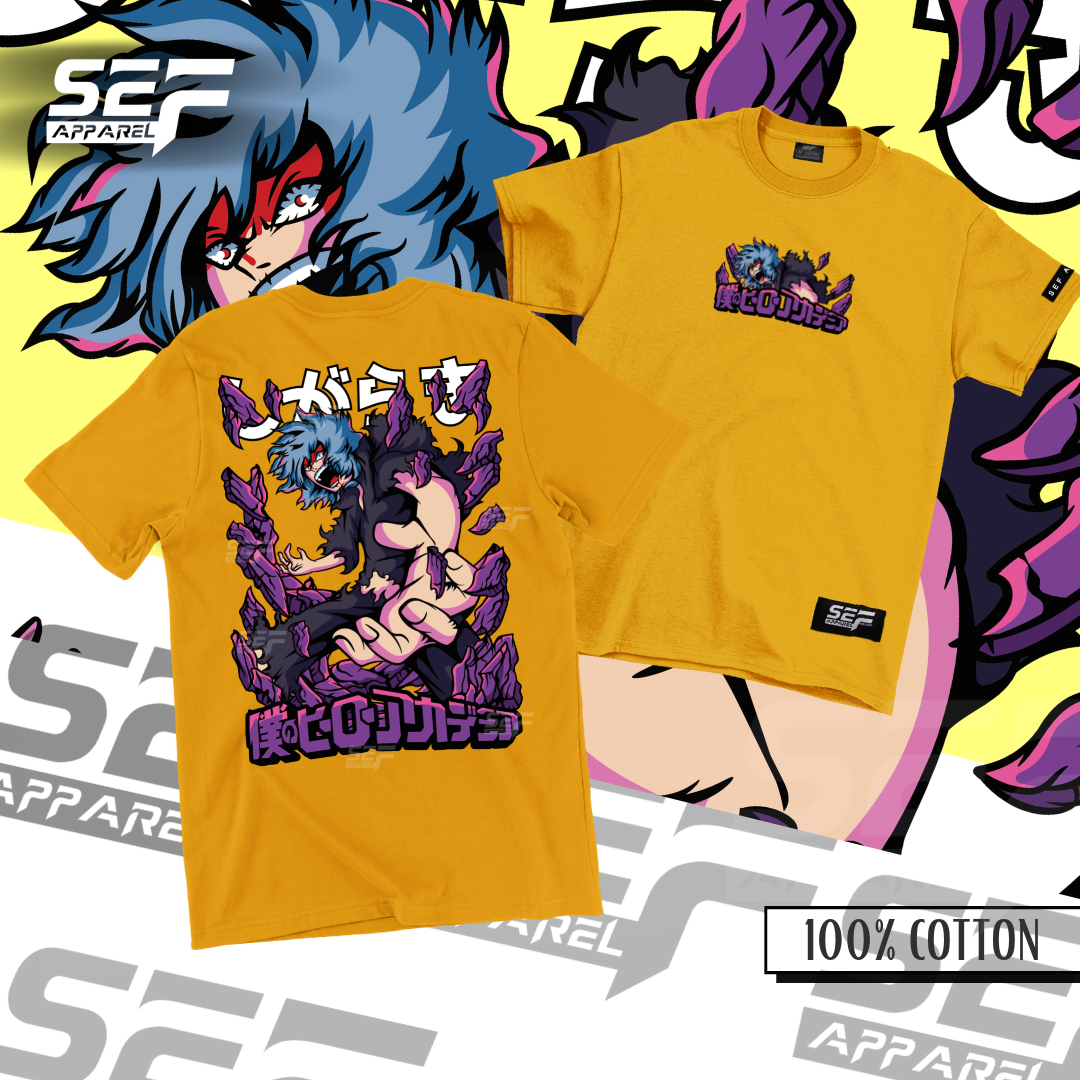 SEF Apparel Anime T-Shirt Shigaraki Tomura My Hero Academia