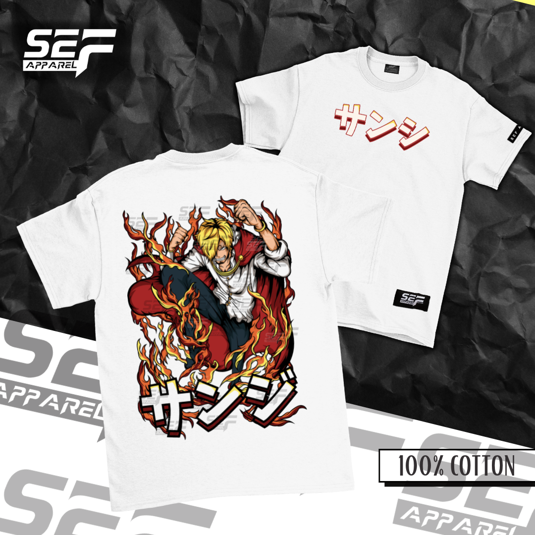 SEF Apparel Anime One Piece Sanji