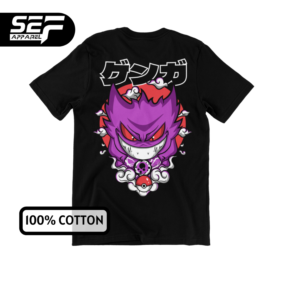 SEF Apparel Anime Series T-shirt Gengar