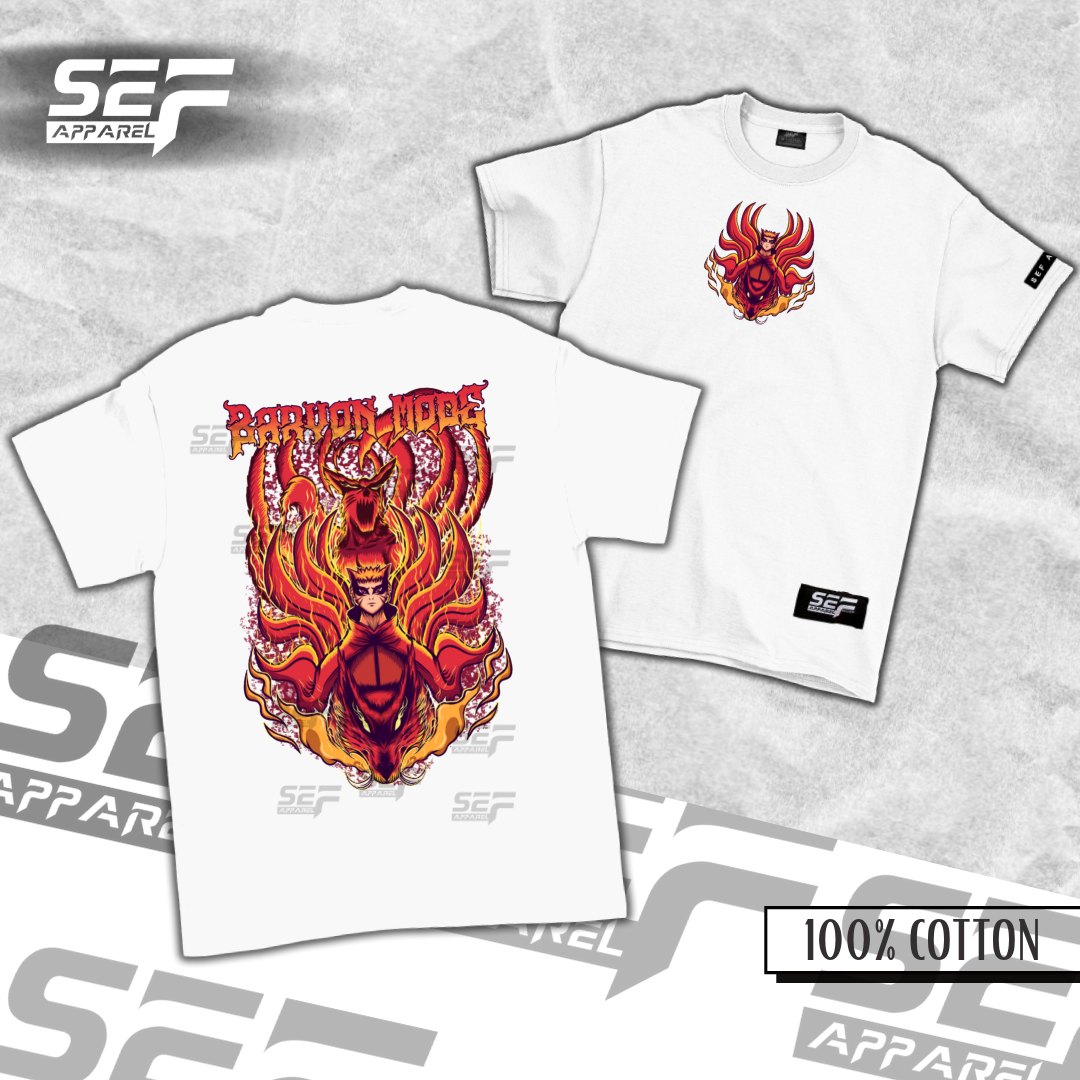 SEF Apparel Anime Baryon Mode Naruto New