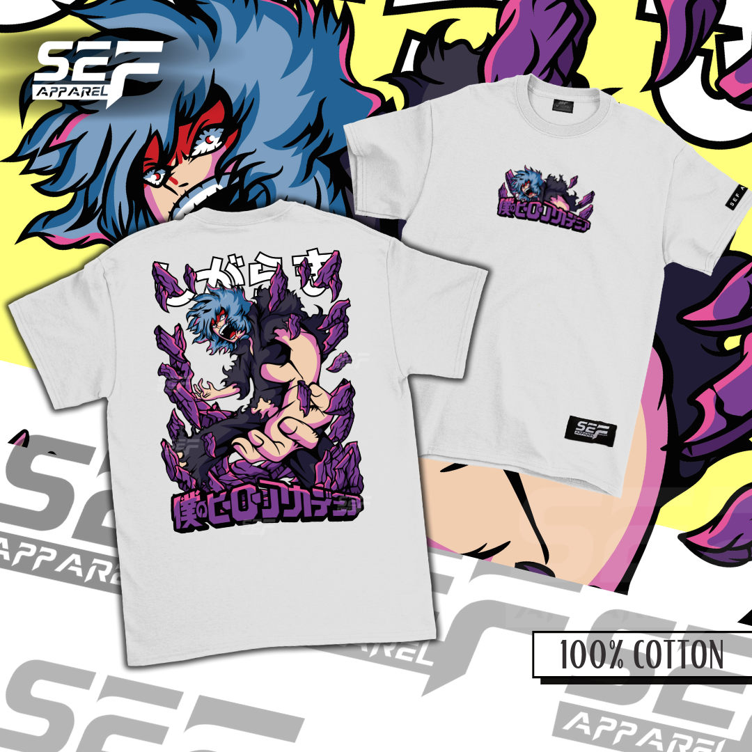 SEF Apparel Anime T-Shirt Shigaraki Tomura My Hero Academia