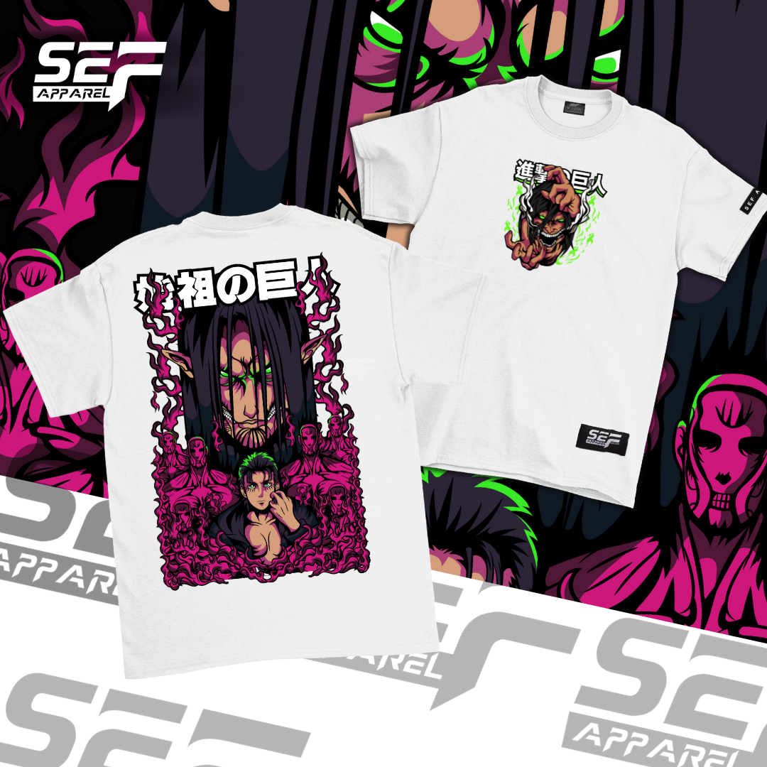 SEF Apparel Anime Attack on Titan Founding Titan Eren Jeager