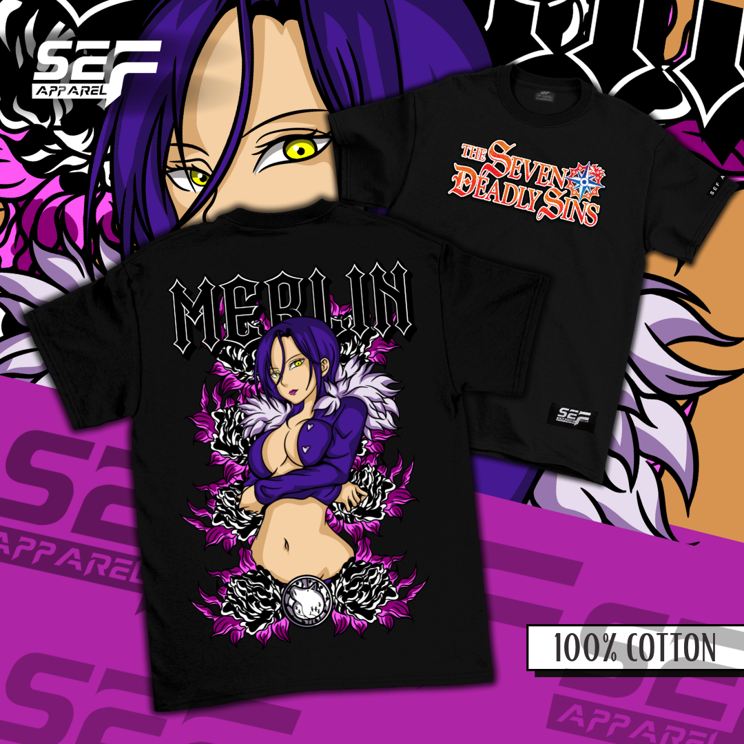 SEF Apparel Anime 7 Deadly Sins Merlyn – SEF Apparel Philippines