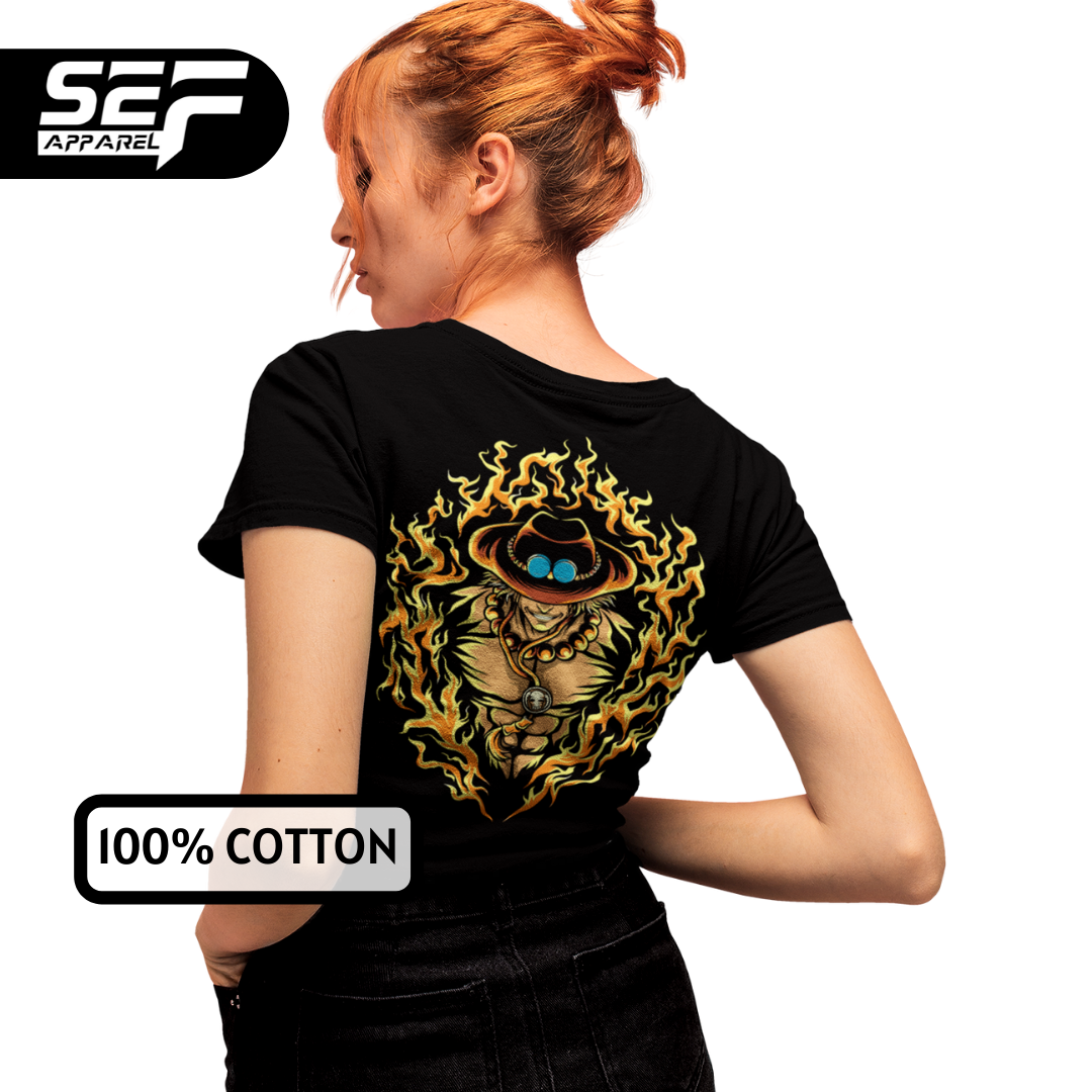 SEF Apparel T-SHIRT Anime Series Ace of One piece
