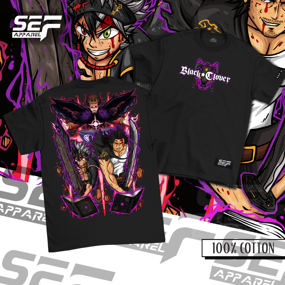 SEF Apparel Anime Asta Yami Dante