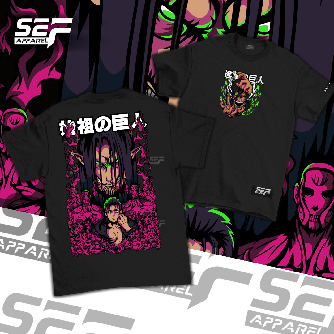 SEF Apparel Anime Attack on Titan Founding Titan Eren Jeager