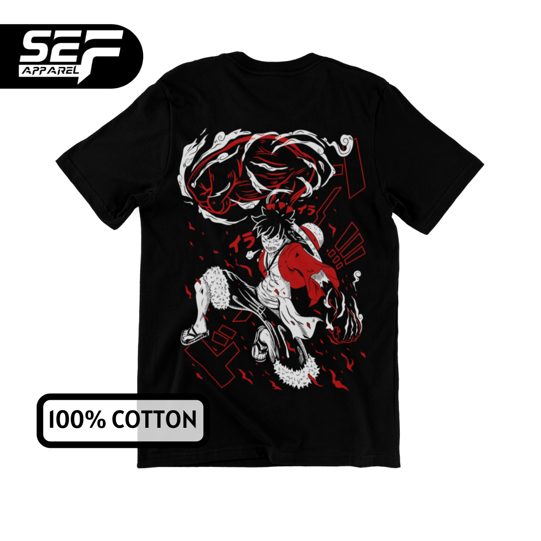 SEF Apparel Anime Series Luffy T-SHIRT