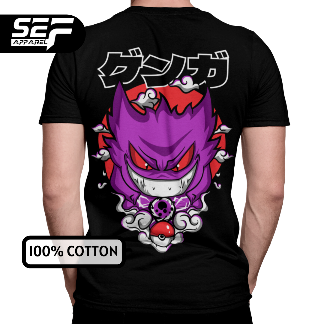 SEF Apparel Anime Series T-shirt Gengar