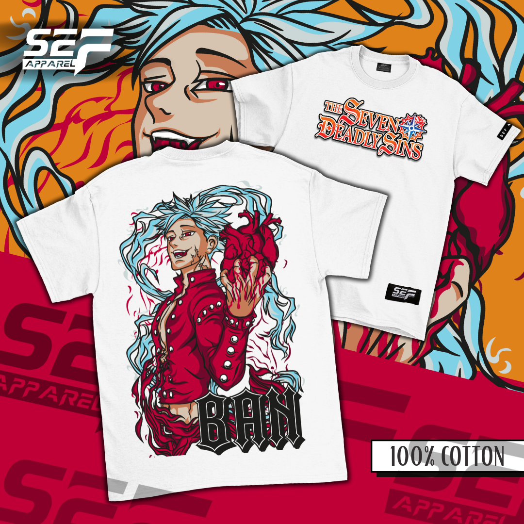 SEF Apparel Anime 7 Deadly Sins Fox Ban – SEF Apparel Philippines