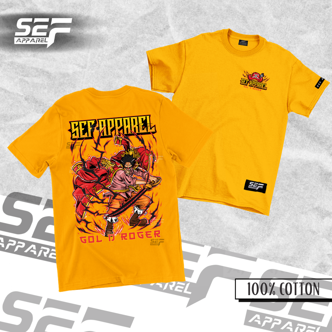 SEF Apparel Anime One piece Gol D Roger