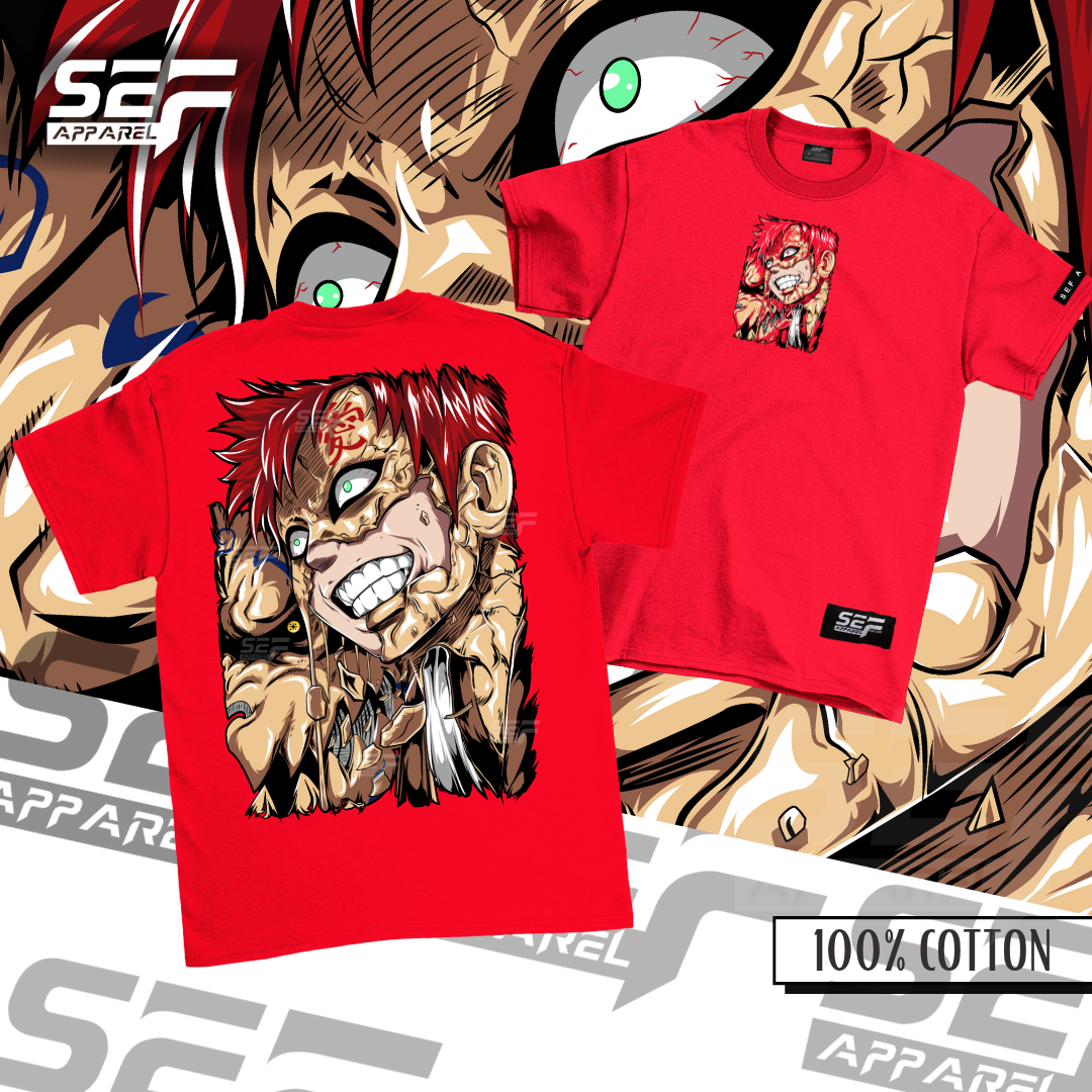 SEF Apparel Anime Gaara