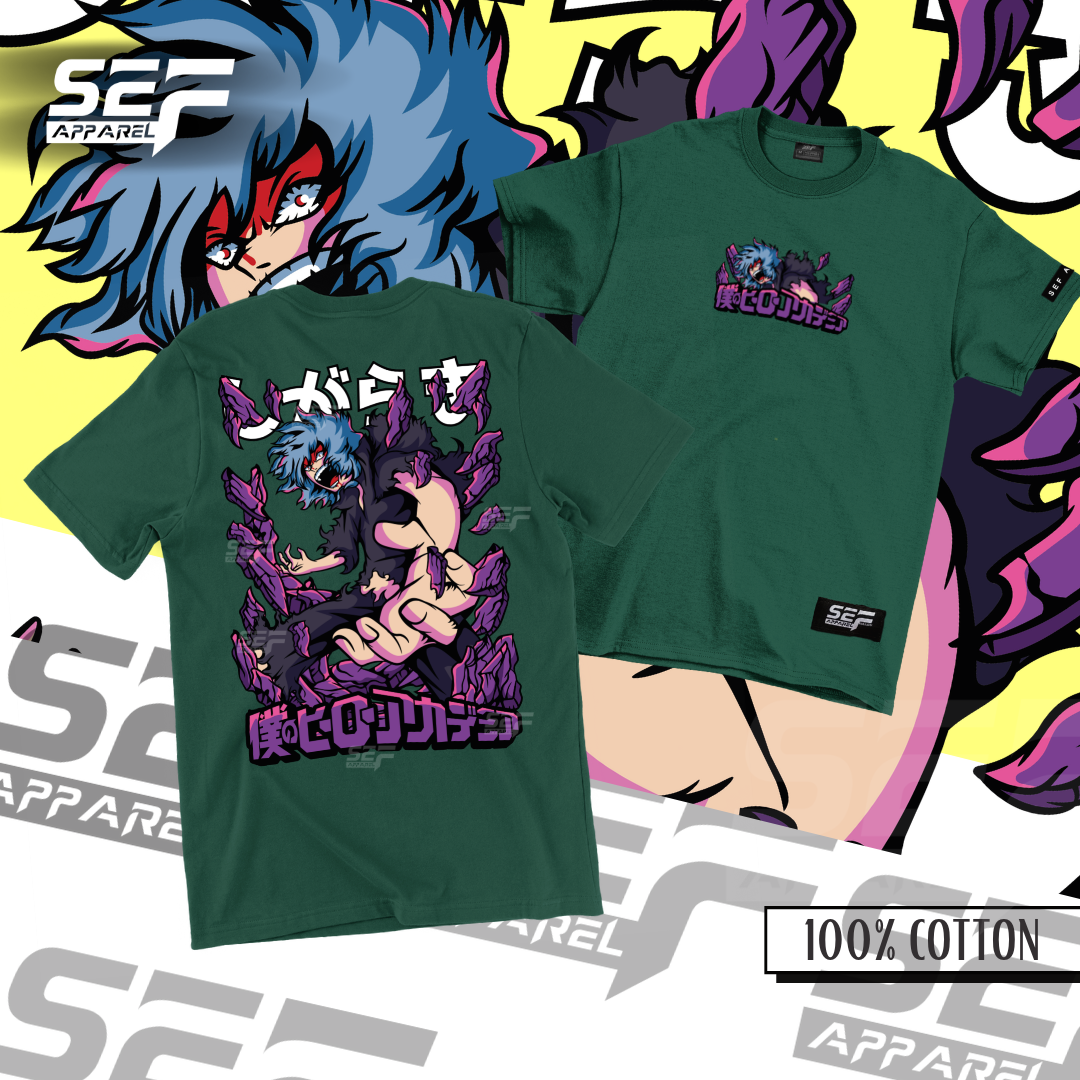 SEF Apparel Anime T-Shirt Shigaraki Tomura My Hero Academia