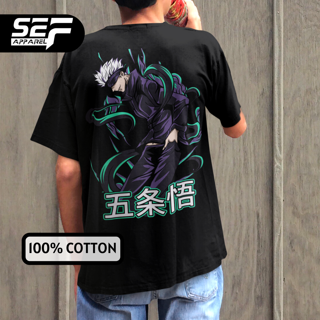 SEF Apparel Anime Series T-shirt Gojo Satoru