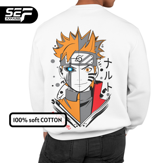 SEF Apparel Anime Series Sweater Naruto X Boruto